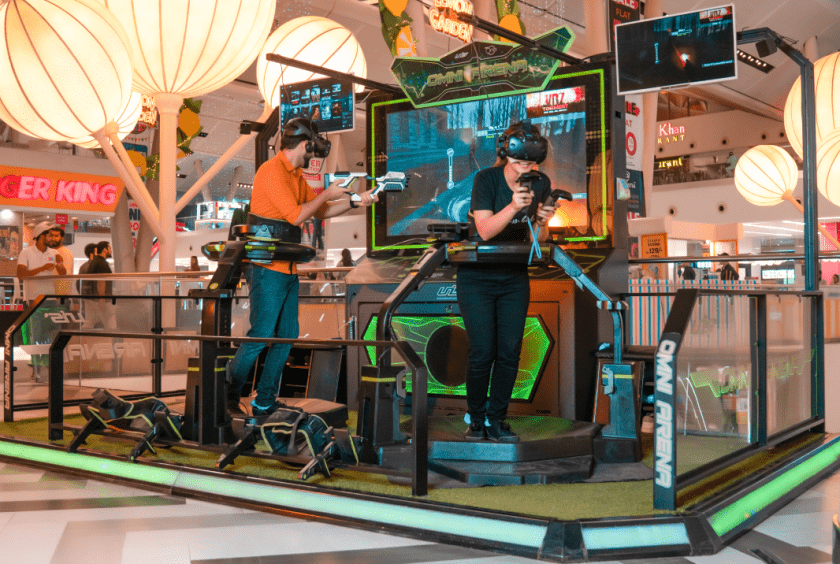 The only Place Offering WorldClass 3D Virtual Reality Games